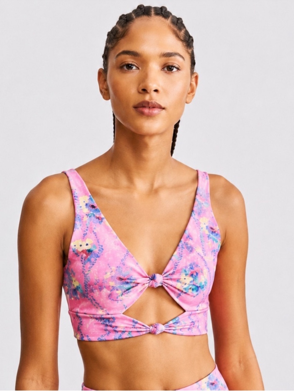 Love Shack Fancy x Beach Riot Bowie Workout Top